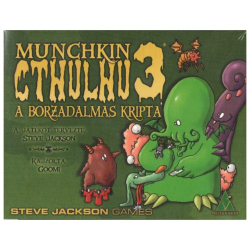 Munchkin Cthulhu 3 - A borzalmas kripta kiegészítő