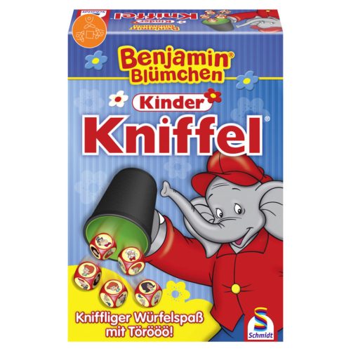 Benjamin az Elefánt, Gyermek Kniffel társasjáték (40390)