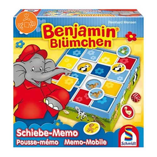 Benjamin Blümchen, Schiebe-Memo társasjáték (40564)