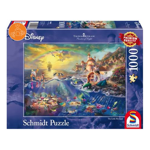 Disney Puzzle, A Kis Hableány 1000 db (59479)