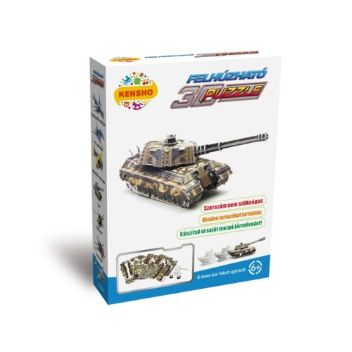 3D puzzle, Tank