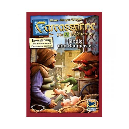 Carcassonne 2. kiegészítő - Kereskedők és építészek kiegésztő