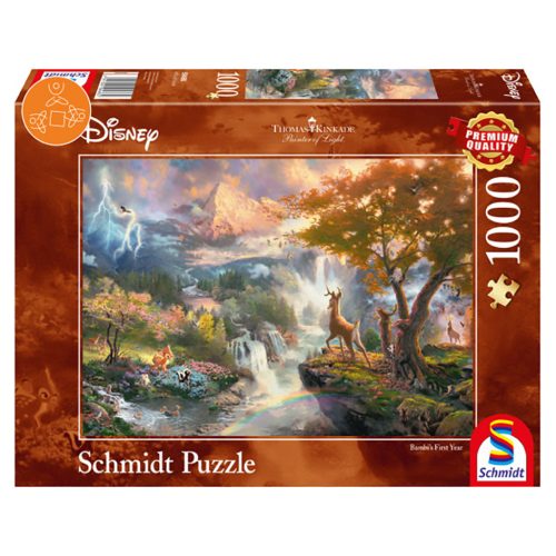 Disney Puzzle, Bambi 1000 db (59486)