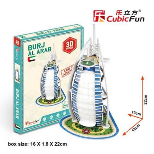 3D puzzle mini Burj Al Arab - 17 db