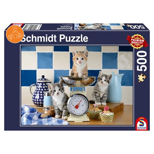 Katzen in der Küche, 500 db (58370)