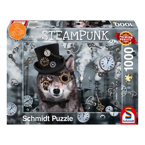 Steampunk wolf, 1000 db (59647)