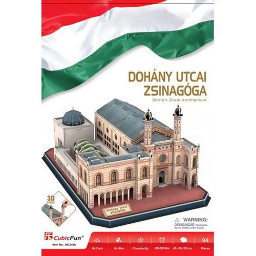 3D puzzle Dohány utcai zsinagóga - 94 db