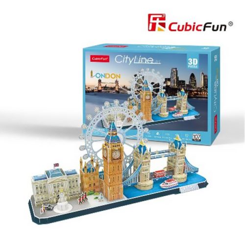 3D puzzle City Line London - 107 db