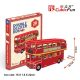 3D puzzle mini Emeletes busz - 57 db