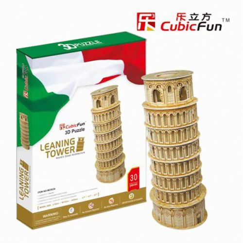 3D puzzle nagy Leaning Pisa Tower - 30 db