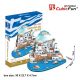 3D puzzle Santorini sziget(951) - 129 db