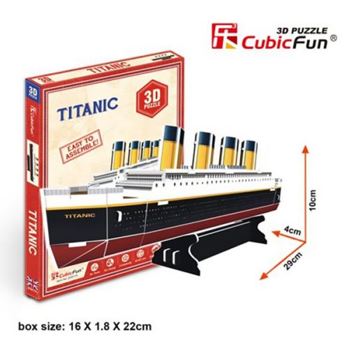 3D puzzle mini Titanic - 30 db