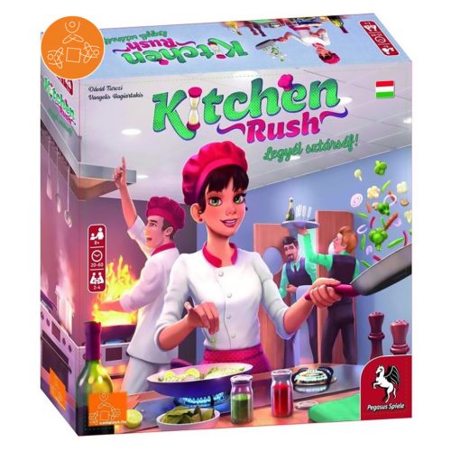 Kitchen Rush! - Legyél sztárséf! társasjáték