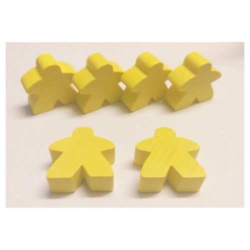 Carcassonne Big-Meeple set sárga kiegészítő