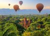 Hot air balloons, Mandalay, Myanmar, 1000 db (58956)