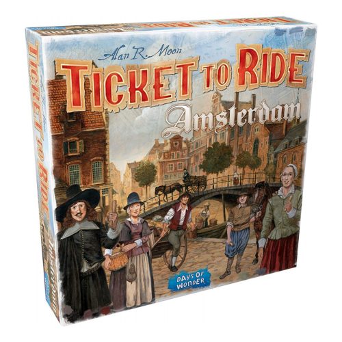 Ticket to Ride - Amsterdam társasjáték