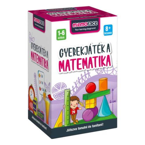 Memorace - Gyerekjáték a matematika társasjáték