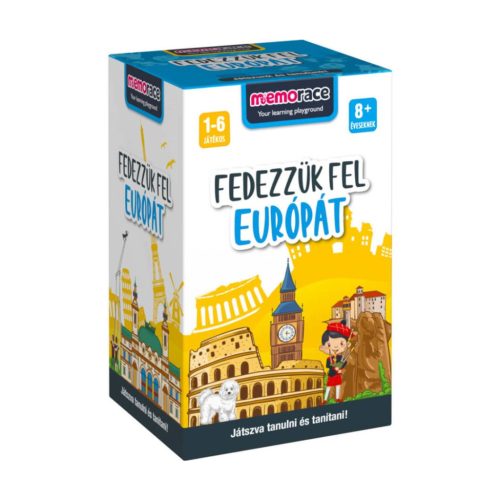 Memorace - Fedezzük fel Európát! társasjáték