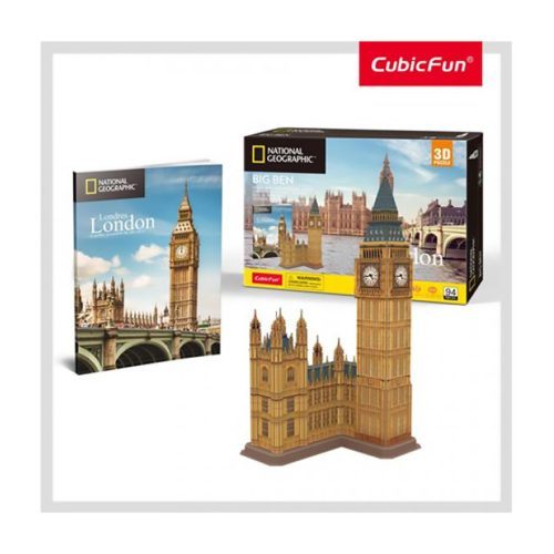 3D puzzle City Travel London, Big Ben - 94 db