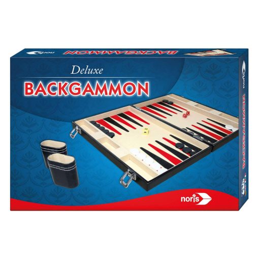 Deluxe Backgammon táskában társasjáték