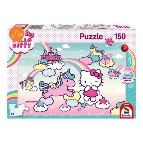 Hello Kitty - Kittys unicorn, with glitter-effect 150 db (56408)