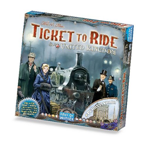 Ticket to Ride Map Collection: 5 - UK & Pennsylvania Exp.(Sérült dobozos!)