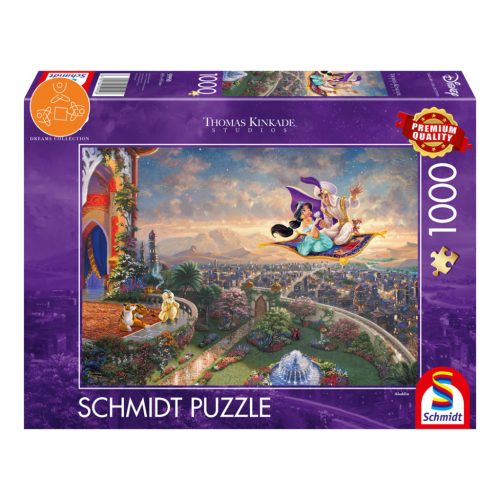 Disney Puzzle, Aladdin, 1000 db  (59950)