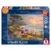 Disney Puzzle, Donald és Daisy, Egy kacsanapi délután 1000 db (59951)