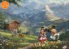 Disney Puzzle, Mickey & Minnie az Alpokban 1000 db (59938)