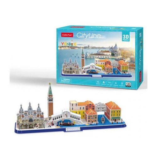 3D puzzle City Line Velence - 126 db