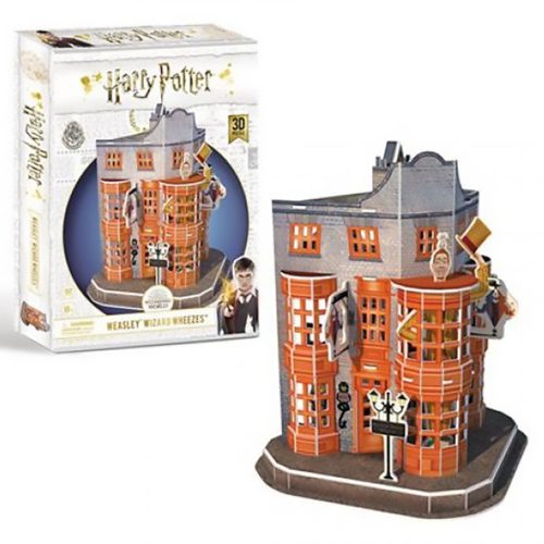 3D puzzle Harry Potter Weasley Varázsvállalat - 62 db