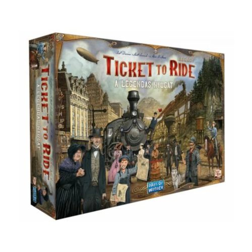 Ticket to Ride Legacy: A Legendás Nyugat társasjáték