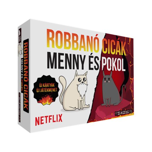 Robbanó cicák – Menny és pokol! Kártyajáték