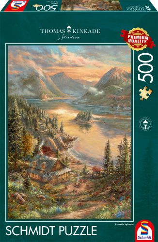 Lakeside Splendor (59710) 500 db Thomas Kinkade Kirakó