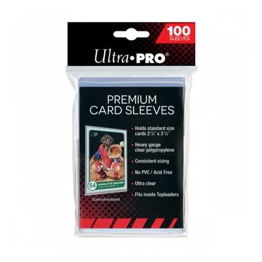 Kártyavédő fólia - Ultra pro - Prémium Sleeves (63,5 x 88 mm)