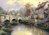 Cobblestone Brooke, Thomas Kinkade, 1000 db (57466)