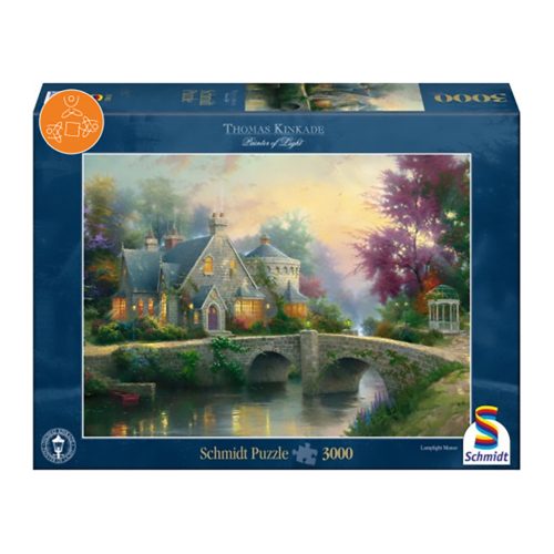 Lamplight Manor, Thomas Kinkade, 3000 db (57463)